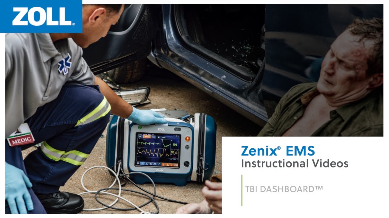 Обучающее видео Zenix® EMS TBI Dashboard™
