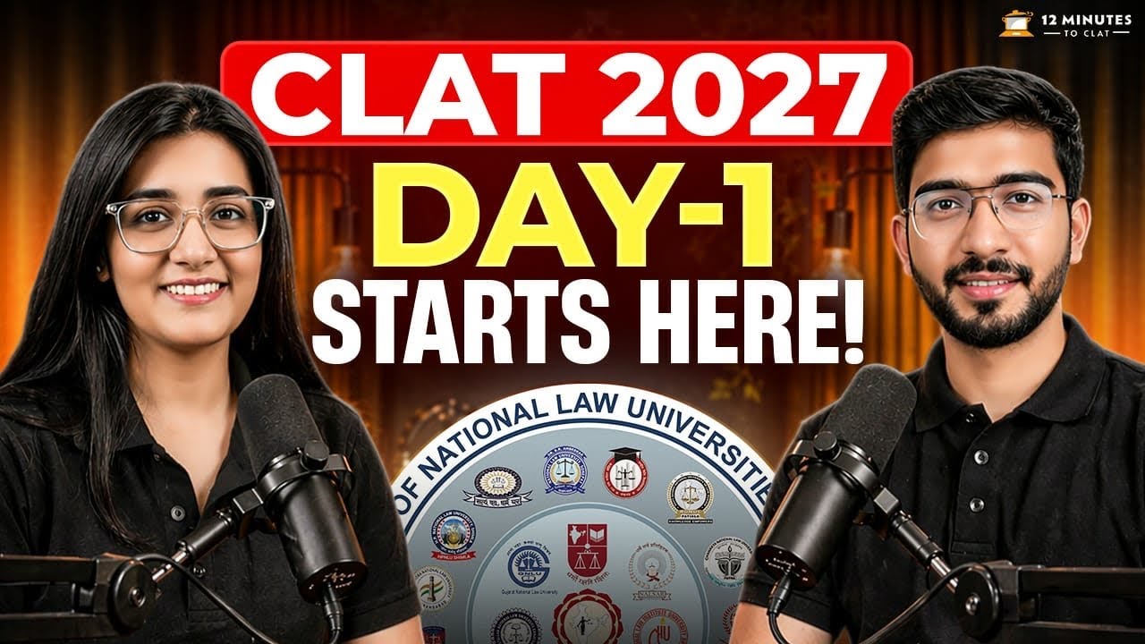CLAT 2027: Complete Roadmap (Beginner to Pro Strategy) | CLAT 2027 Preparation