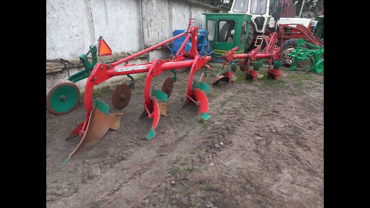 3-корпусні плуги Kverneland