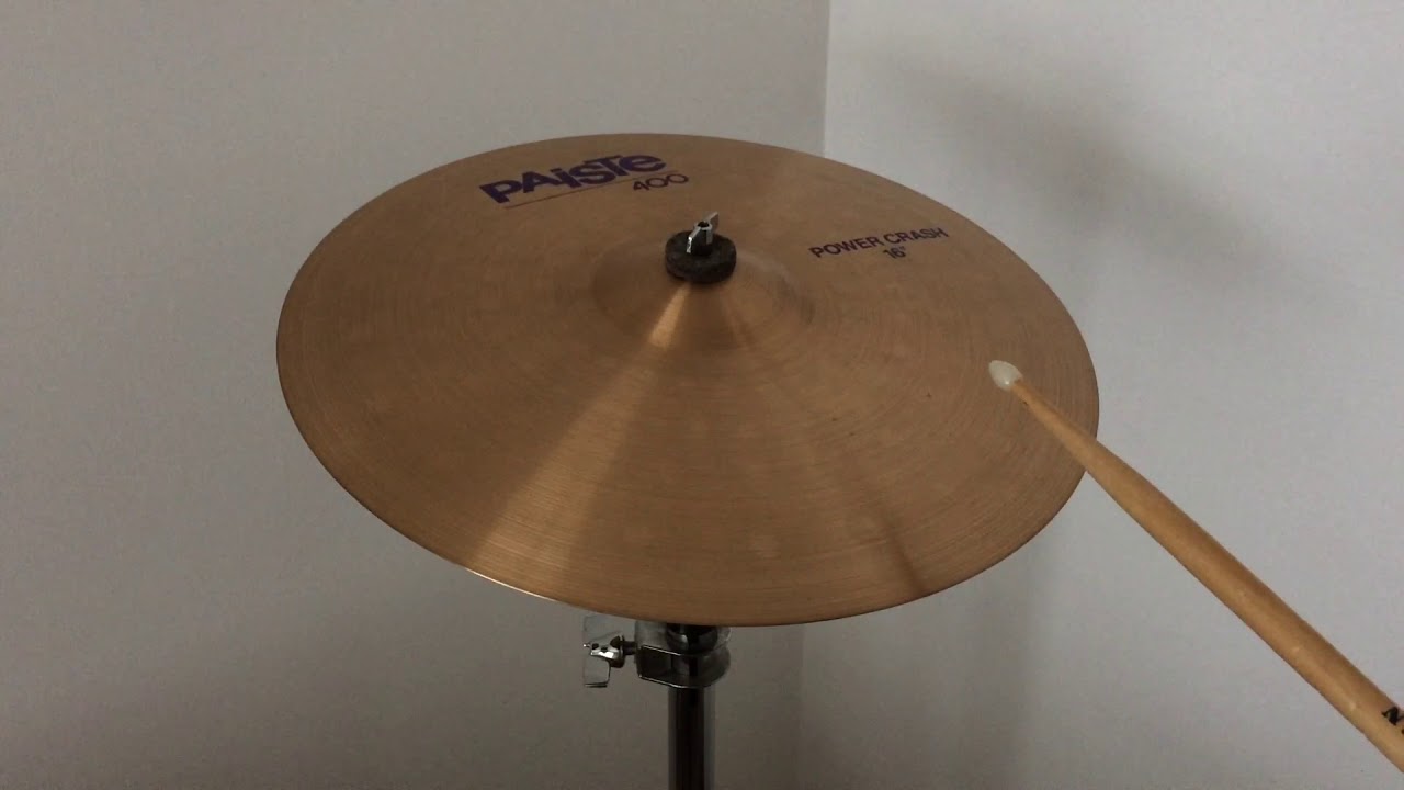 Paiste 400 16&rdquo; Power Crash Cymbal