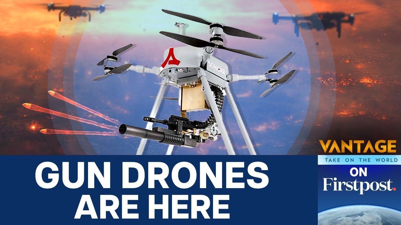 AI Drones with Guns: Are They the Future of War? | Vantage on Firstpost