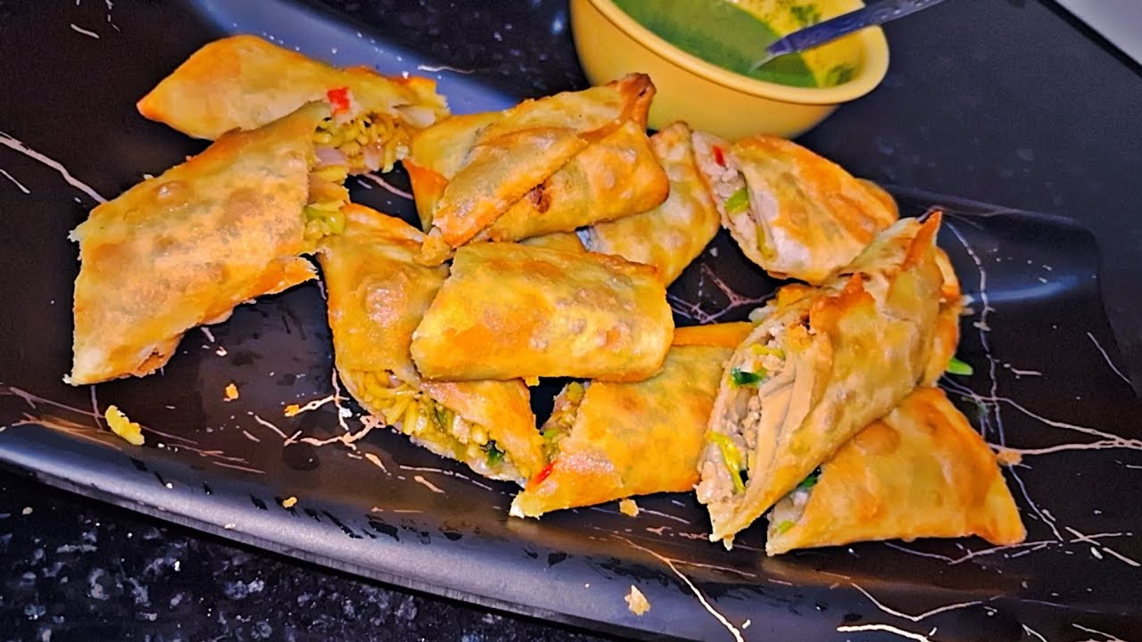 Ramadan special rolls recipe 😋,chicken rolls 