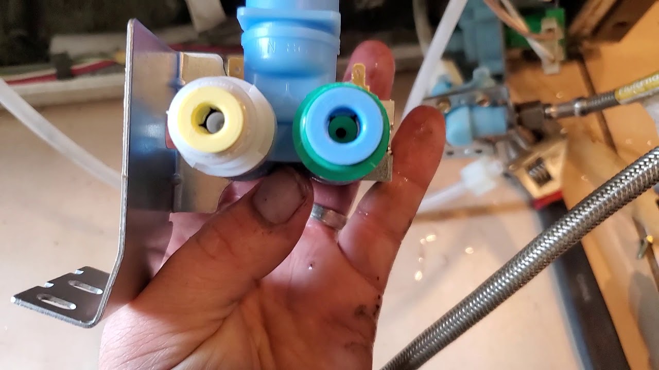 How to Fix / Repair Whirlpool Refrigerator Water Dispenser Leaking Problem