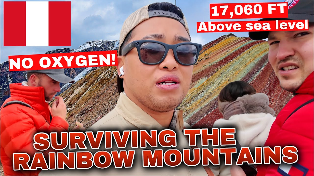  HIKING TO THE PEAK OF THE RAINBOW MOUNTAINS OF PERU! SOBRANG GANDA BUWIS BUHAY 🇵🇪