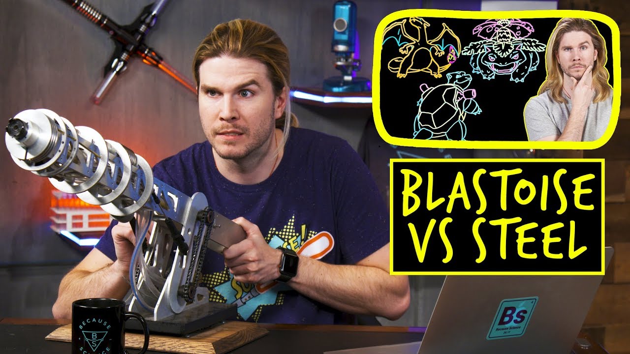 Blastoise v Steel | Because Science Footnotes