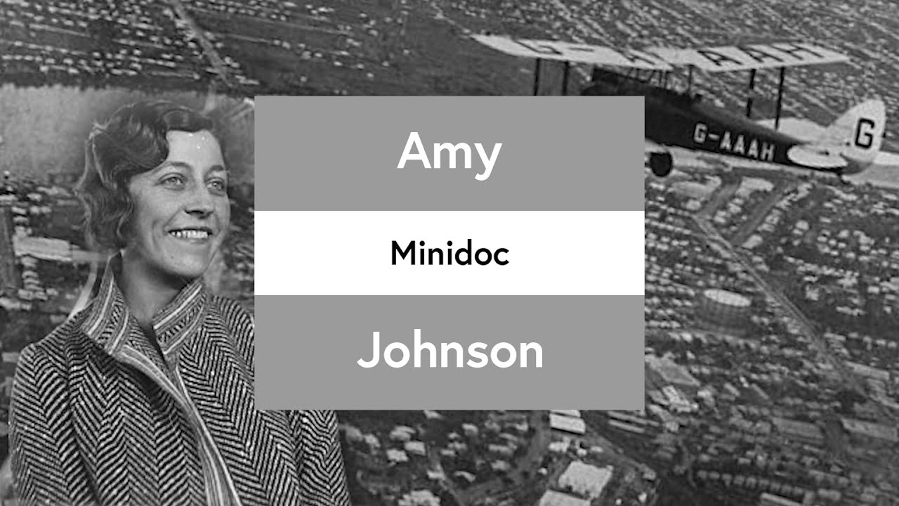 Amy Johnson: A pioneering British pilot | The first woman to fly solo from London to Australia