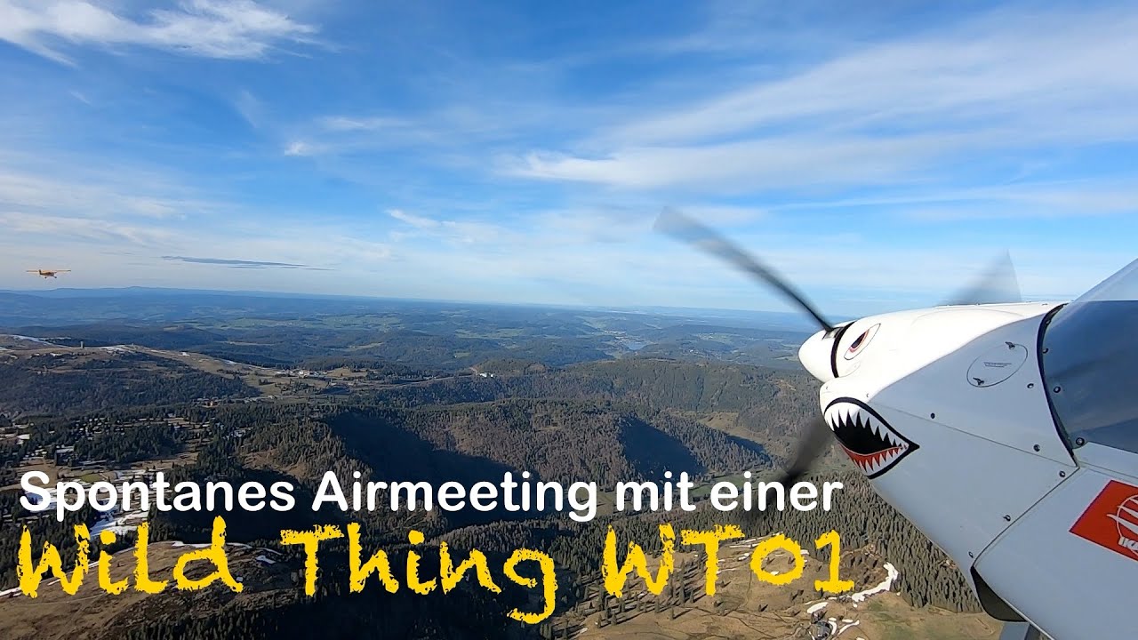 Air to Air mit der Ikarus C42 und Wild Thing WT01 | Ultraleichtflugzeuge