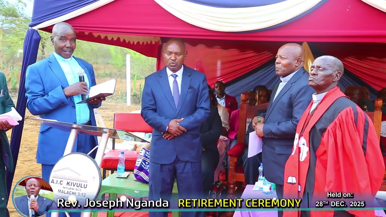 REV. JOSEPH NGANDA RETIREMENT CEREMONY - PART II