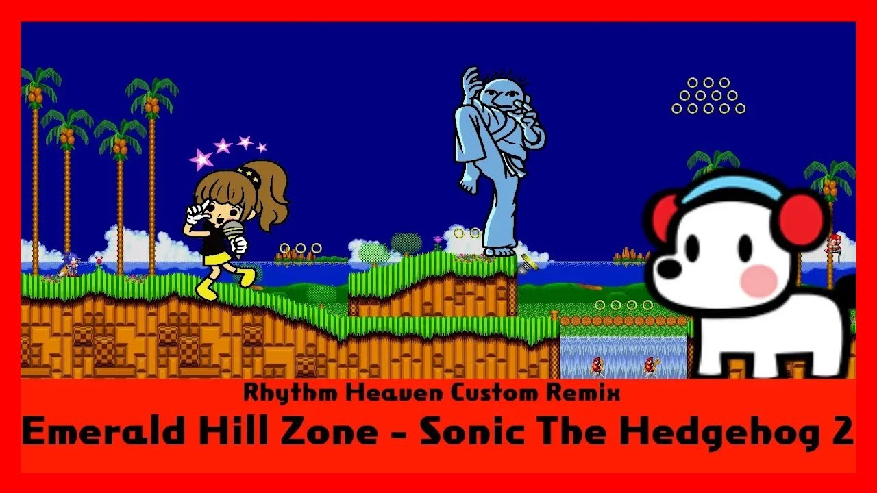 [RHCR] Rhythm Heaven Custom remix - Emerald hill zone (Knuckles the equidna 2)