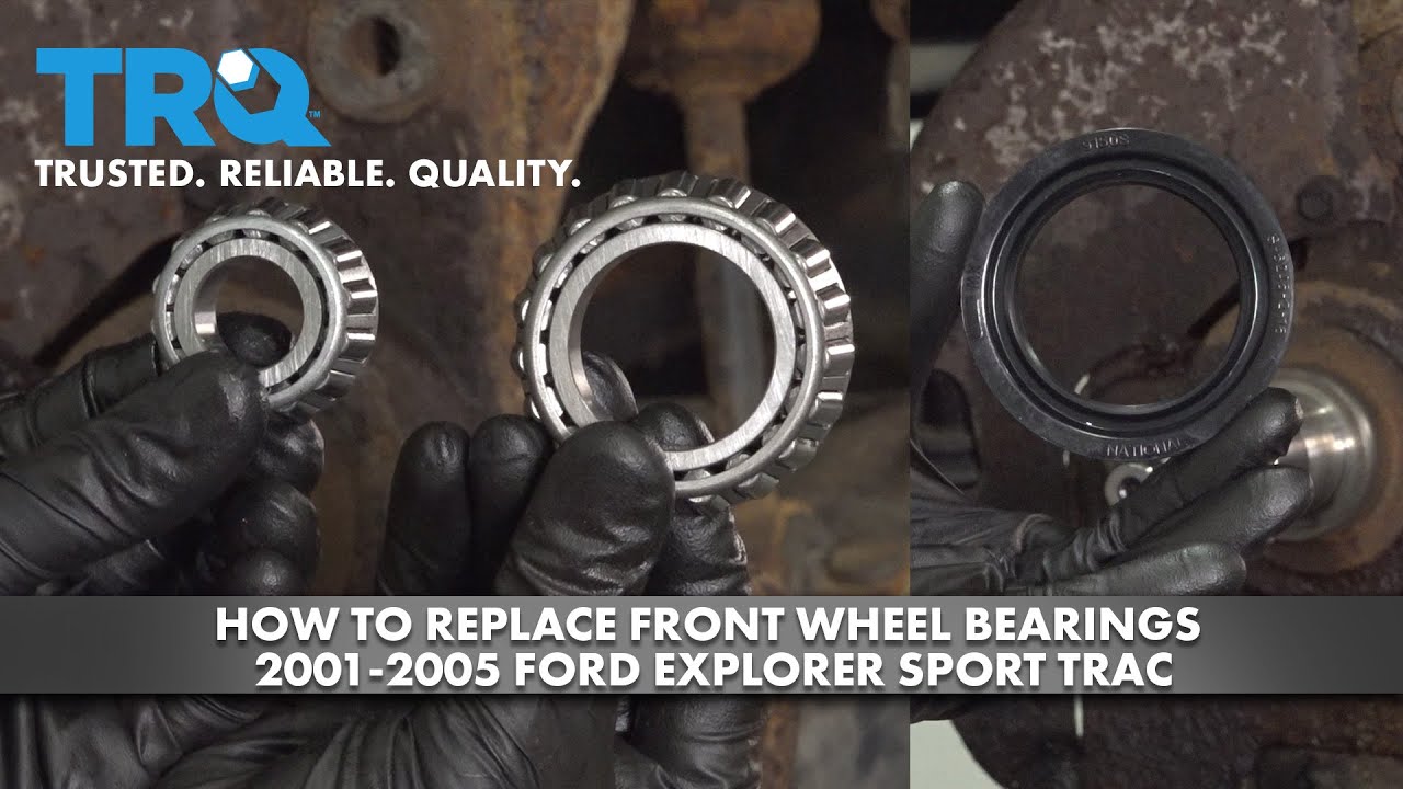 How to Replace Front Wheel Bearings 2001-2005 Ford Explorer Sport Trac