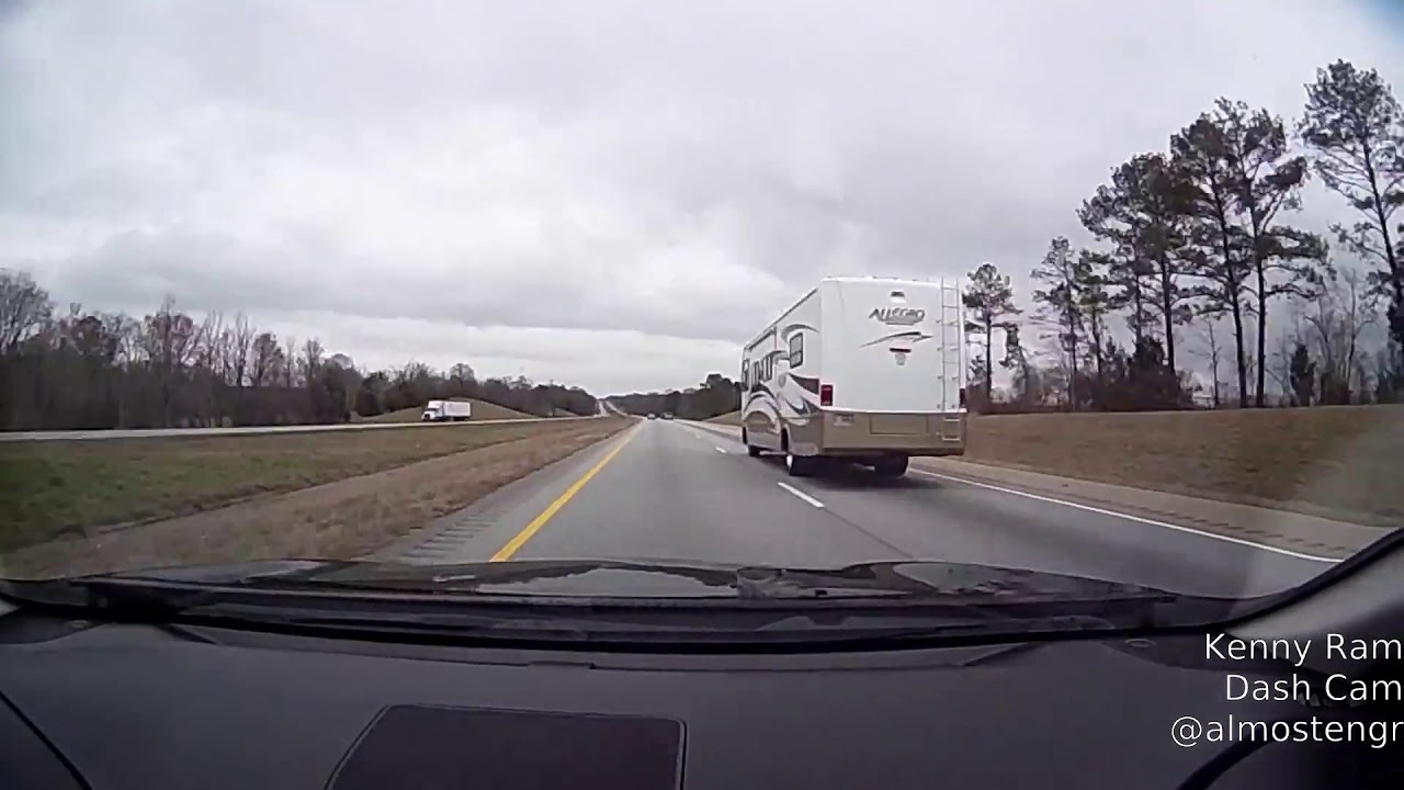 Mobile, Alabama to Birmingham, Alabama Timelapse; February 2018