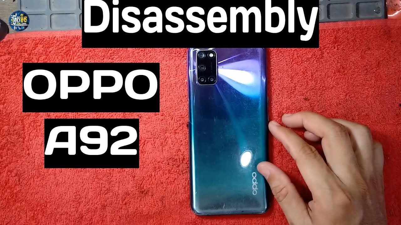 Oppo A92 disassembly