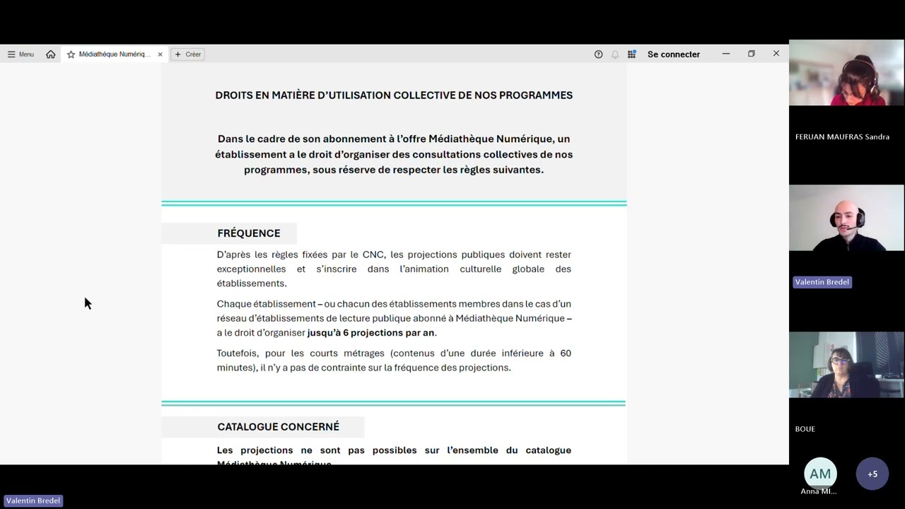 Atelier Ressources en Ligne - Droits de diffusion
