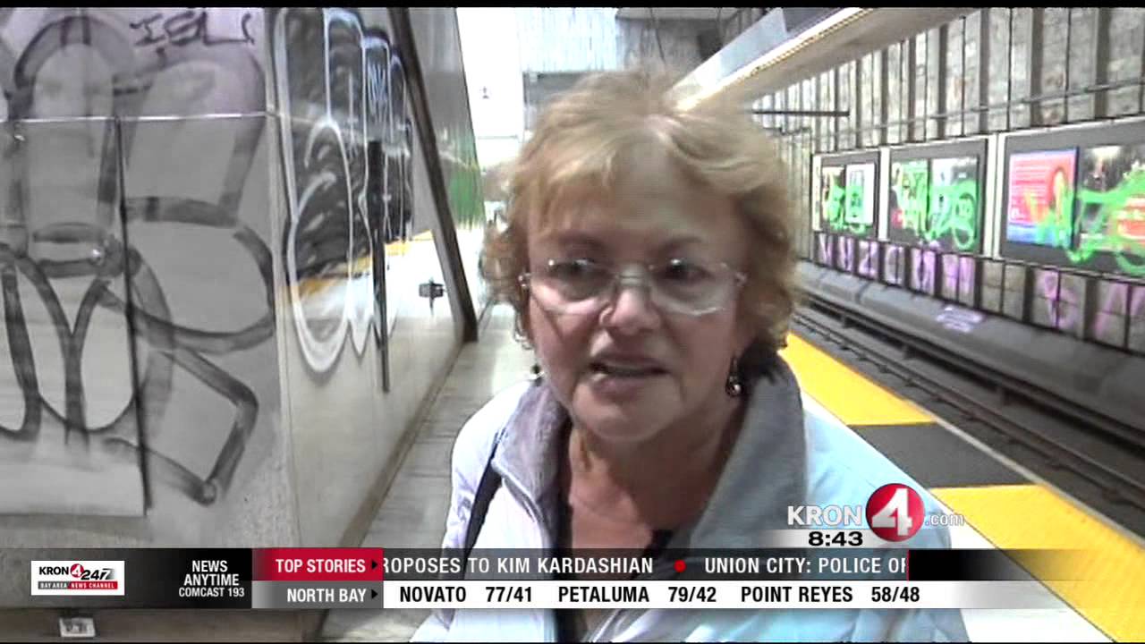 People That Vandalize Trains During BART Strike Behave Badly
