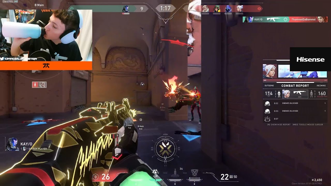 FNATIC BOASTER ASTRA VALORANT RANKED GAMEPLAY [Full Match VOD]