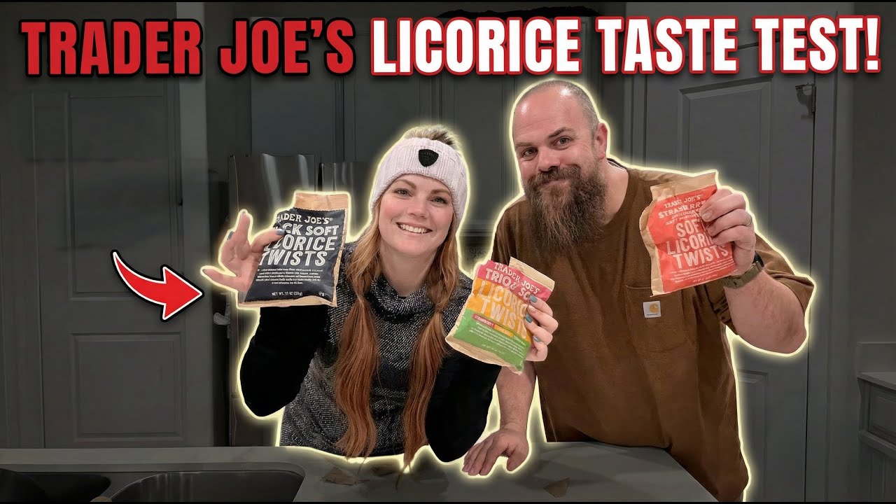 Дегустация мягкой лакрицы от Trader Joe's