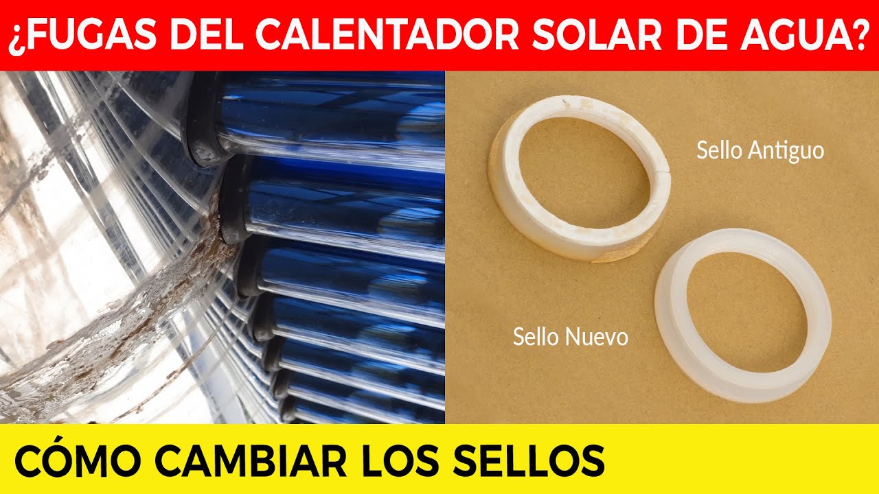 Cómo Cambiar un Empaque de Silicón para Calentador Solar 🌞