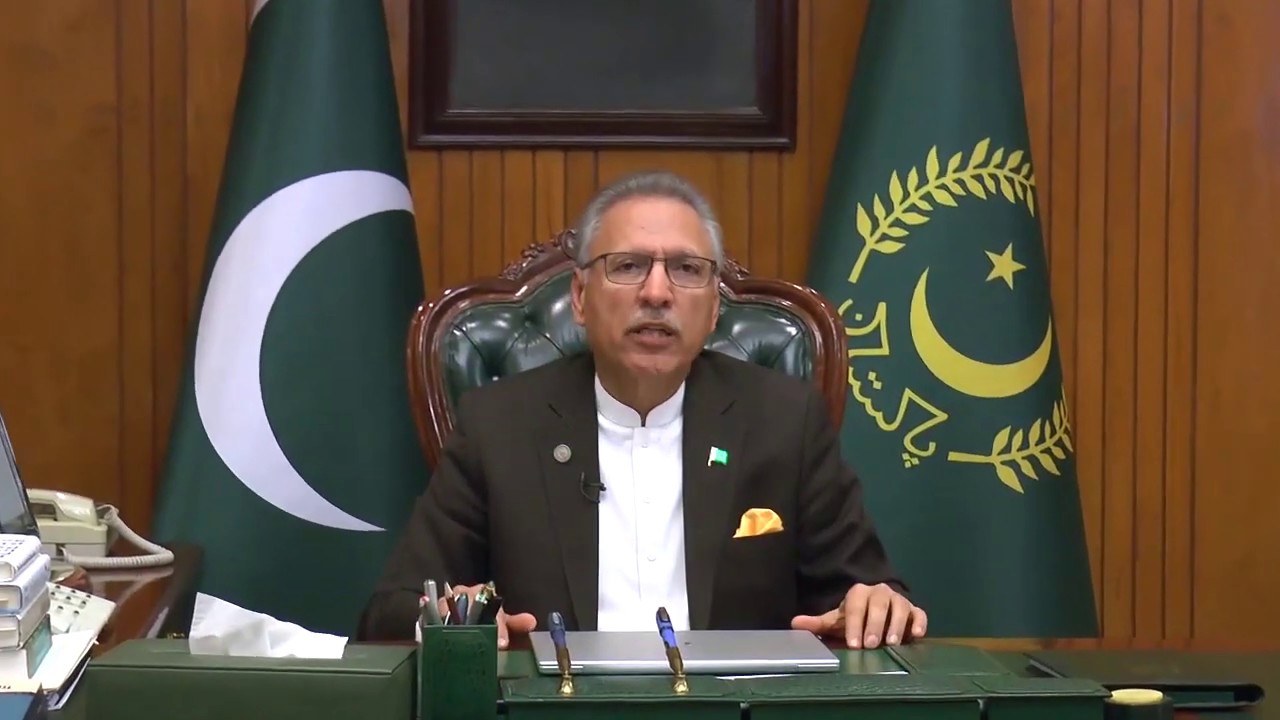 President Dr. Arif Alvi important public awareness message regarding Corona Virus