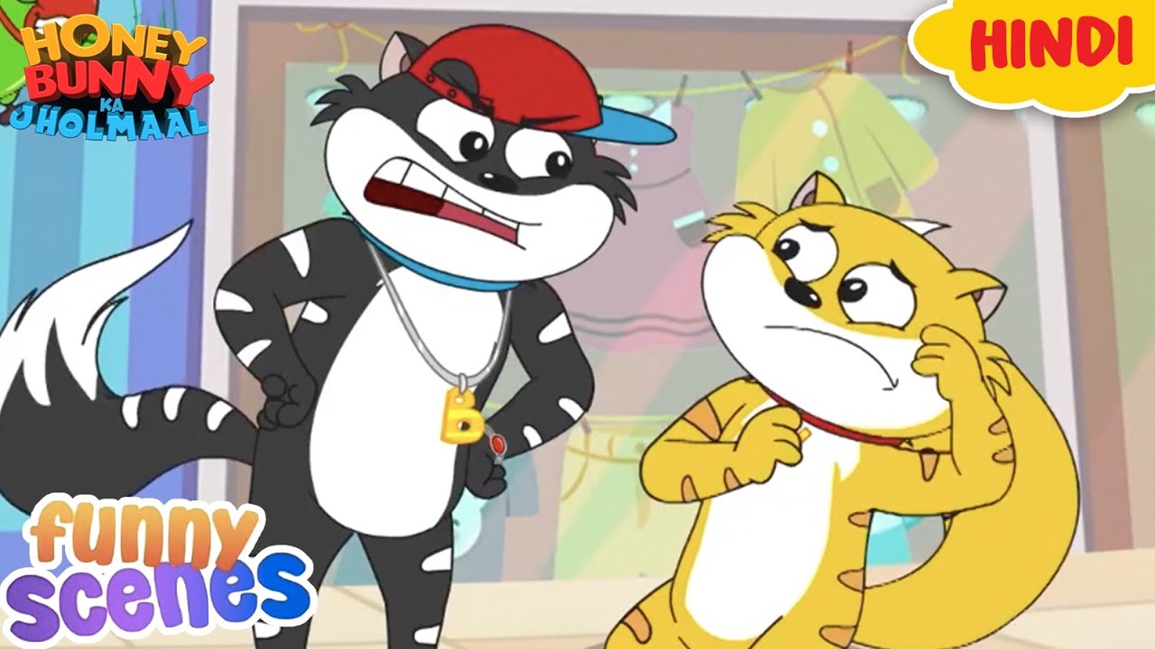 Honey Bunny Best Scenes | Cartoon For Kids | Compilation - 136 | बच्चो की कहानियां | YO Kids