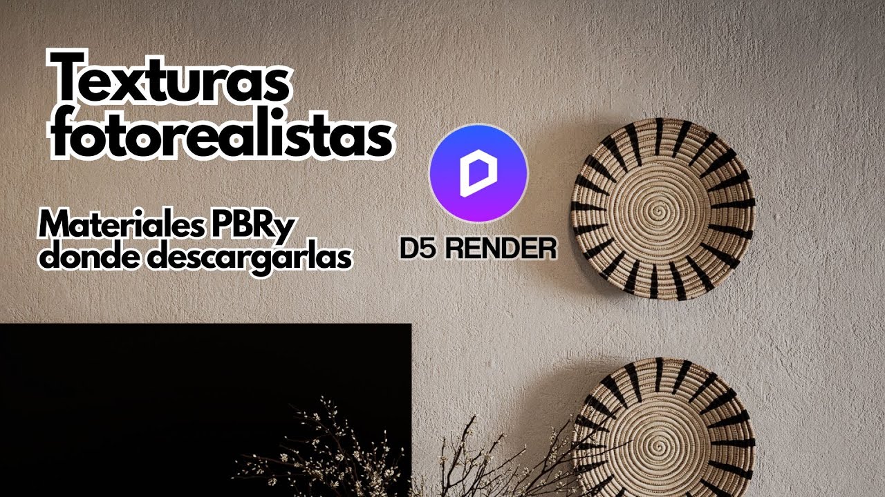 Texturas pbr y realistas en D5 render y sketchup