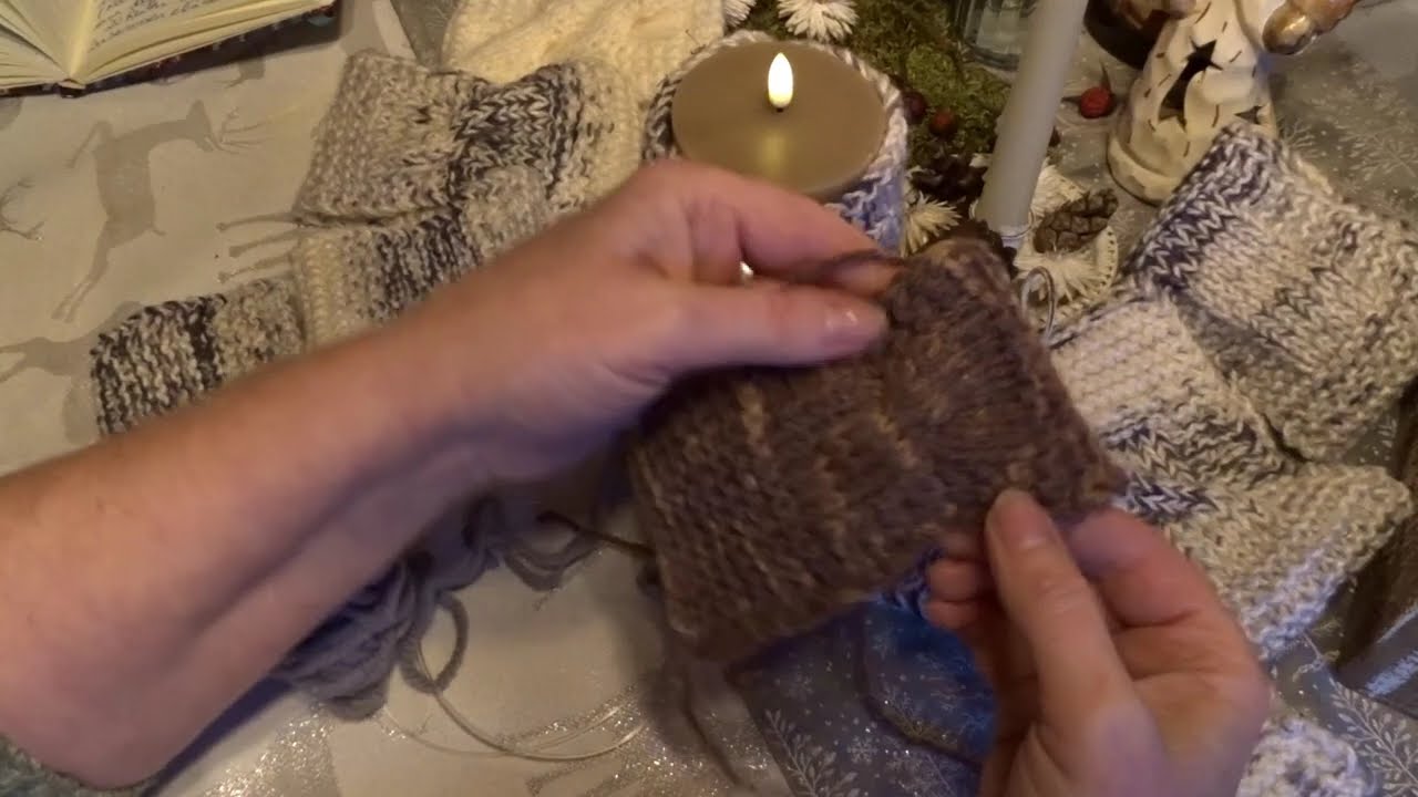 STRICKEN/ Look Styl & DEKO leicht GEMACHT/ Pulswärmer Kerzen & VIEL MEHR