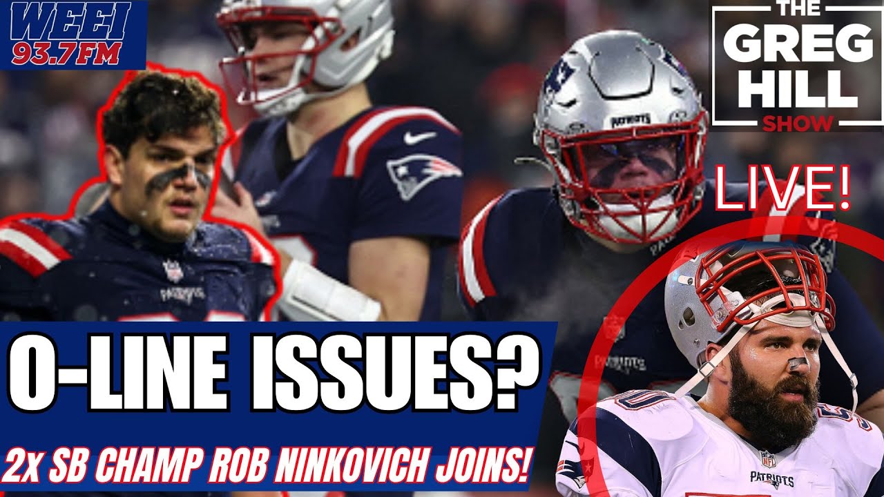 Will Campbell Concern? Can Campbell and NE O-Line Hold Up? Rob Ninkovich Joins! ||The Greg Hill Show