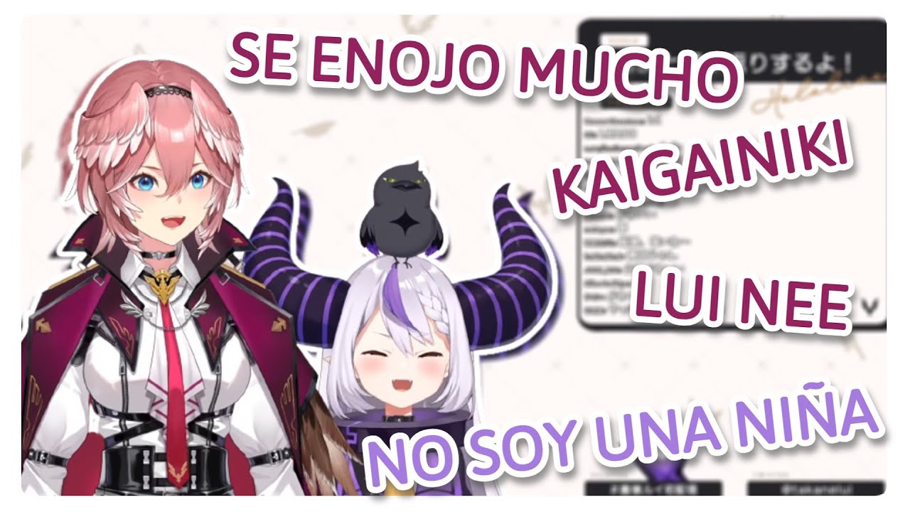 Takane Lui se presenta en su debut y tiene habla en ingles con Laplus [Holo X][Sub Español]