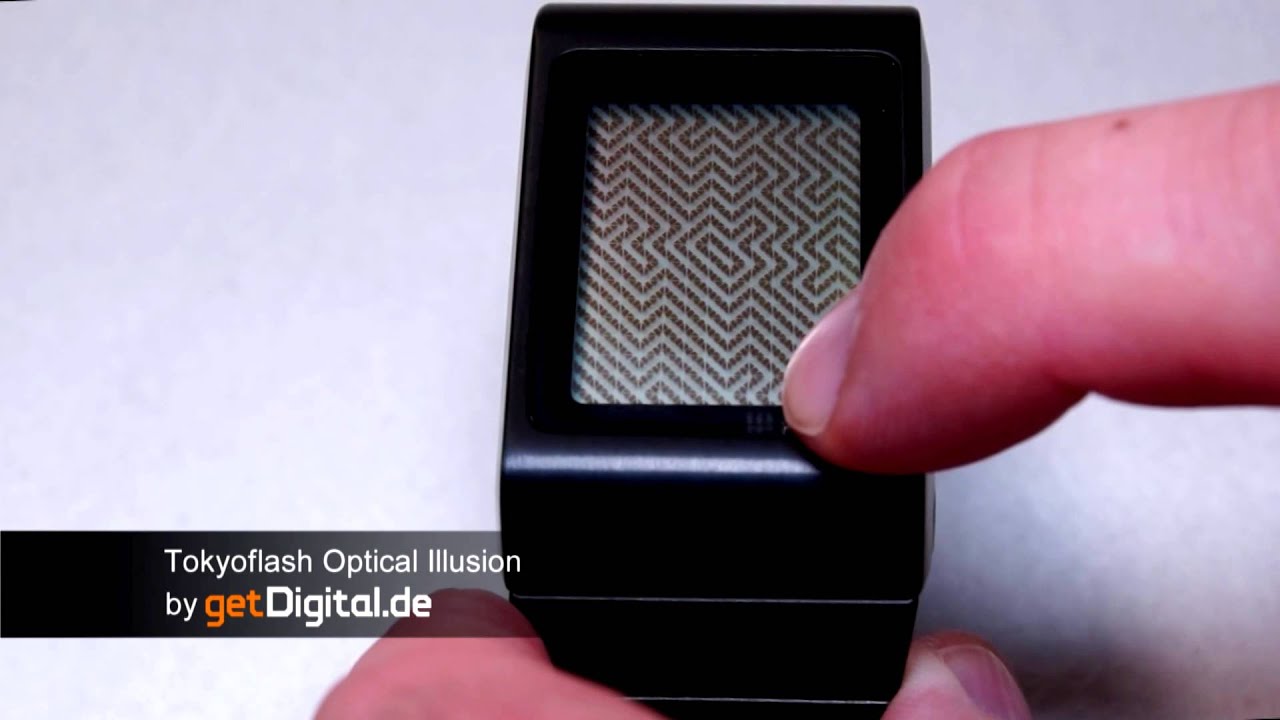Tokyoflash Optical Illusion Armbanduhr