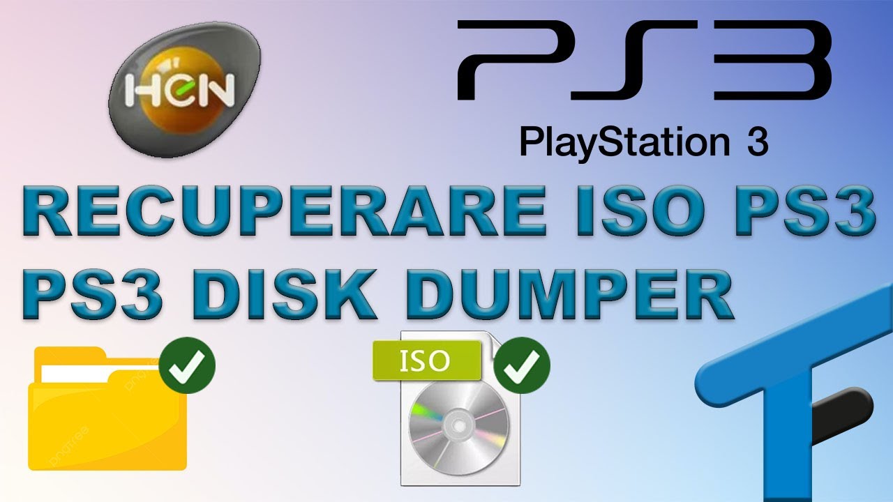 PS3 Disk Dumper | recuperare giochi PS3 | errore 80010017 | giochi | ISO PS3