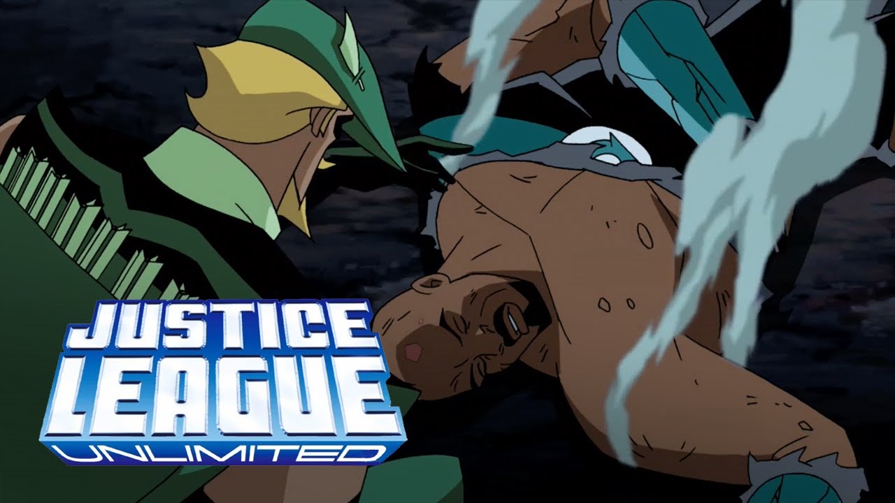 Green Lantern es severamente herido | Justice Legaue Unlimited