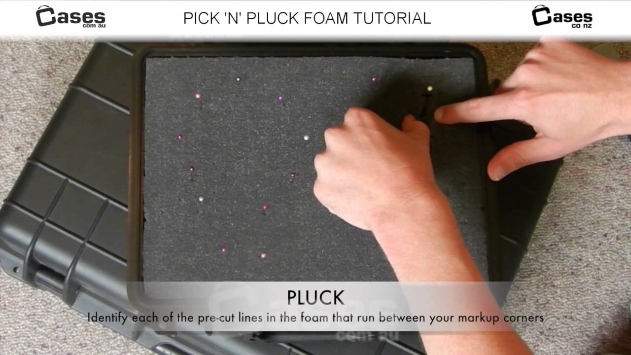 Pick n Pluck Foam Tutorial