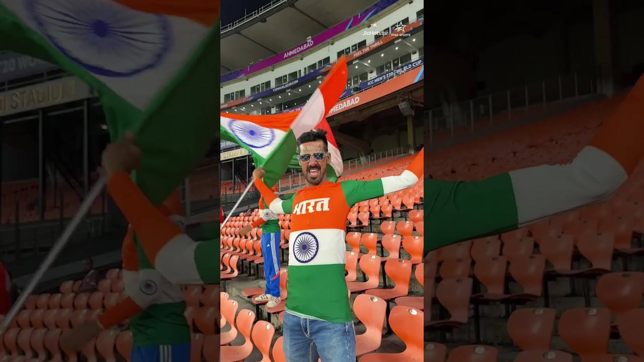 The stage is set in Ahmedabad! India vs Netherlands #T20WorldCup