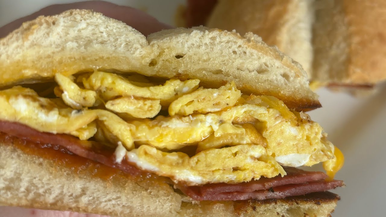 Ninja Sizzle Breakfast Sandwich