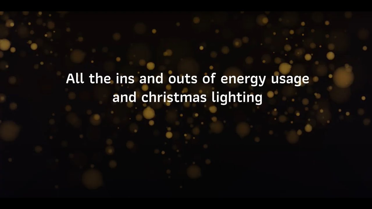 Lumineo - Christmas lighting and energy usage