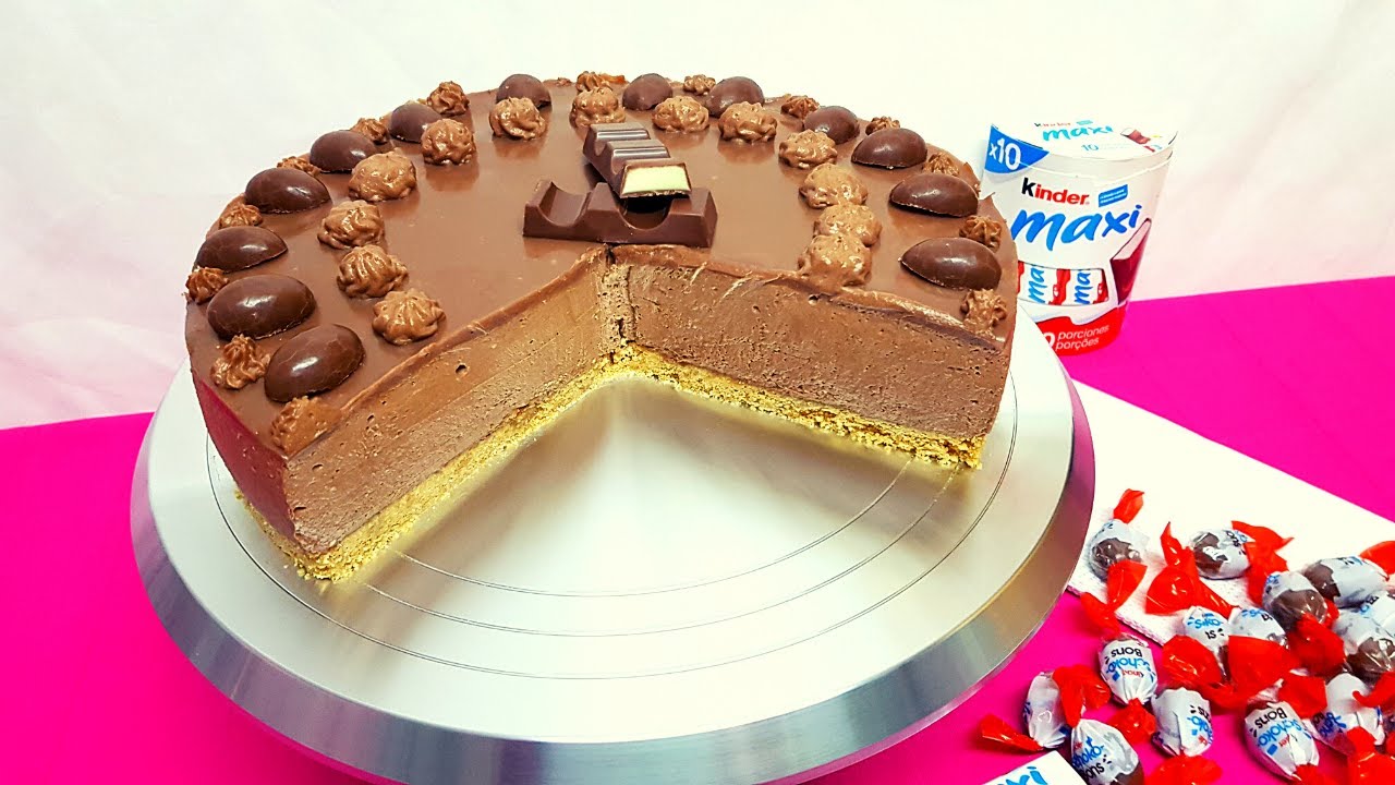 CHEESECAKE DE KINDER | SIN HORNO | Especial Celebraciones #069