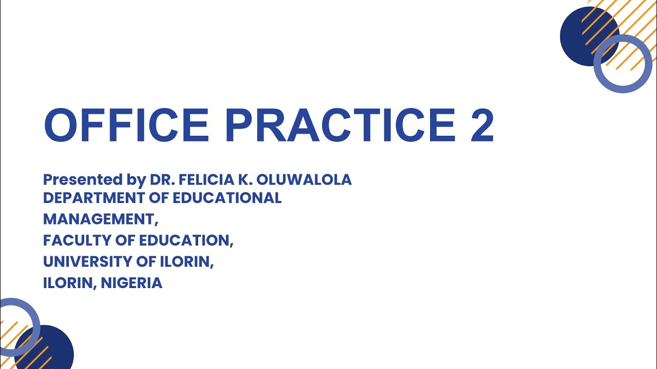 Office practice 2