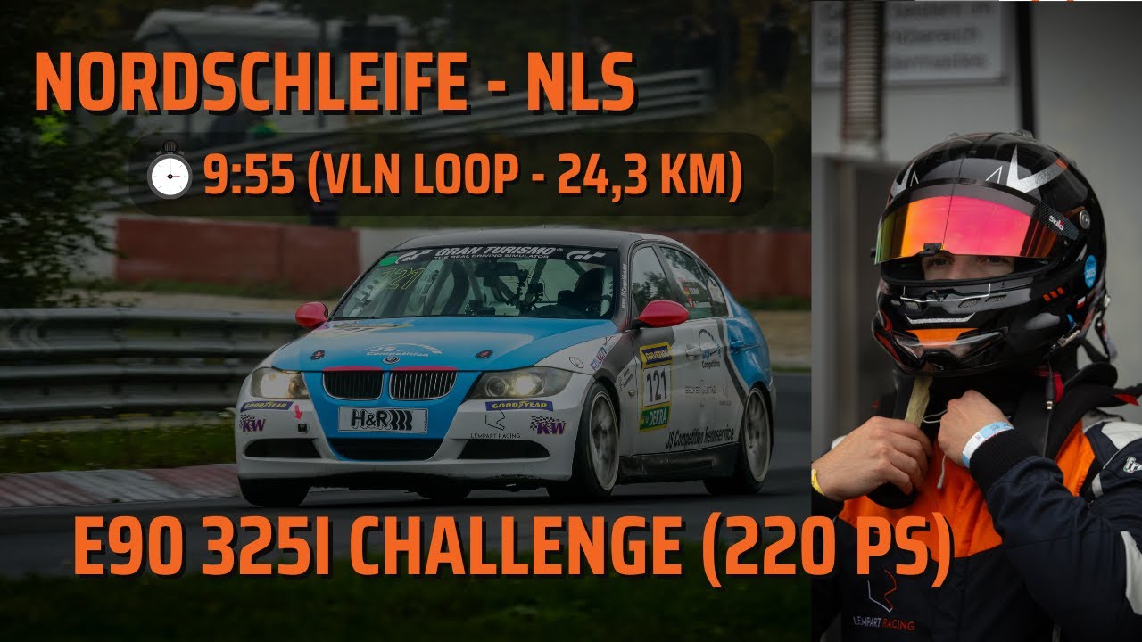 FIRST PODIUM ON NLS - E90 325i Challenge onboard (9:55)