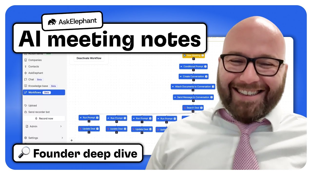 AskElephant AI notetaker deep dive: custom AI agents, HubSpot sync, and buyer personality insights