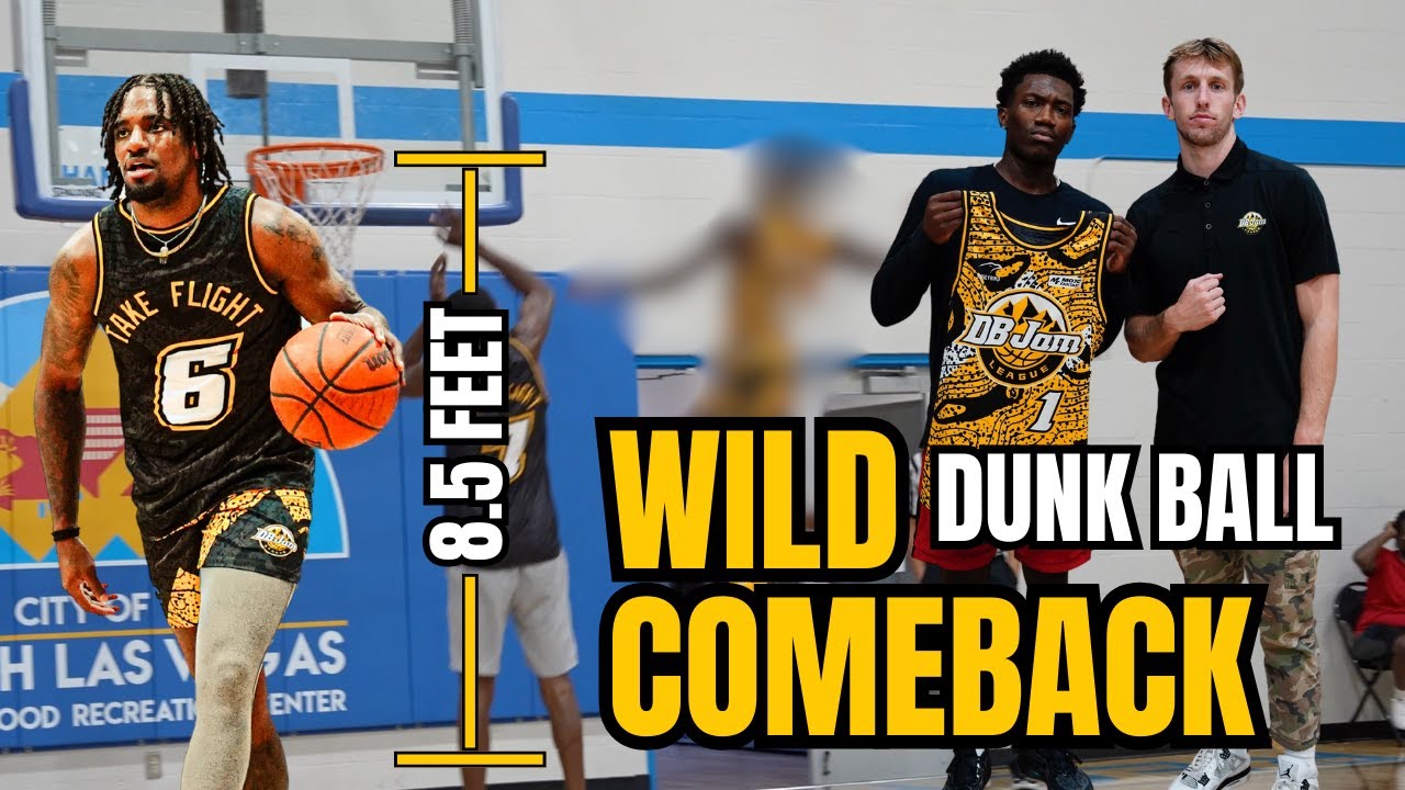 8.5FT RIM GAME - WILD COMEBACK (Yes, low rims!!!)