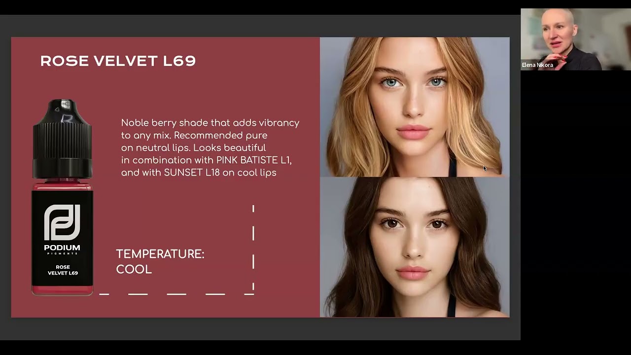PODIUM Lip Pigments: 7 Must-Have Shades | Nude, Berry & Warm Tones | Professional PMU Hybrid Formula