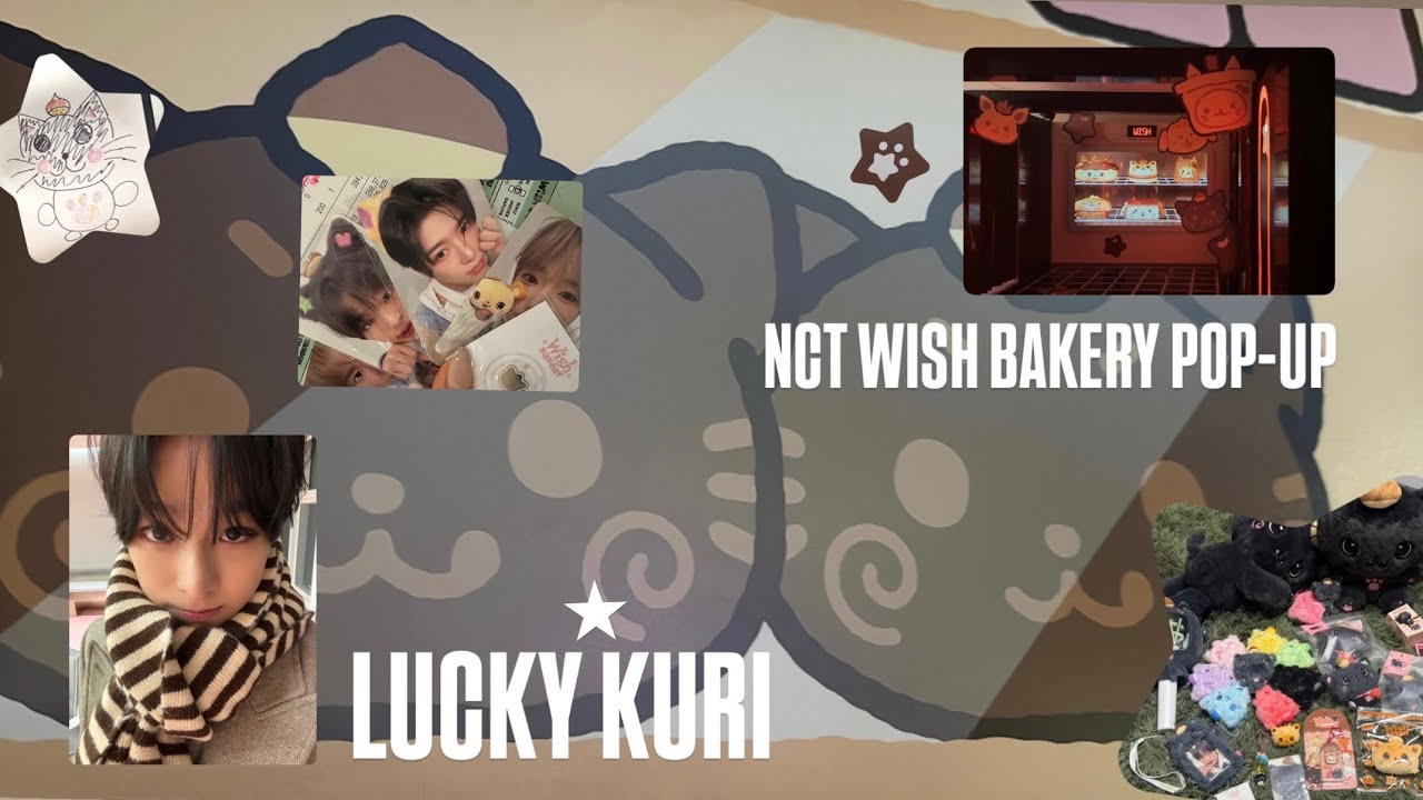 소원을 (가진 나를) 오븐에 구움 ⋆‧˚ʚ🐈‍⬛🥖ɞ˚‧⋆ ★ 위시 베이커리 팝업 ☆ 위시돌 빵집 