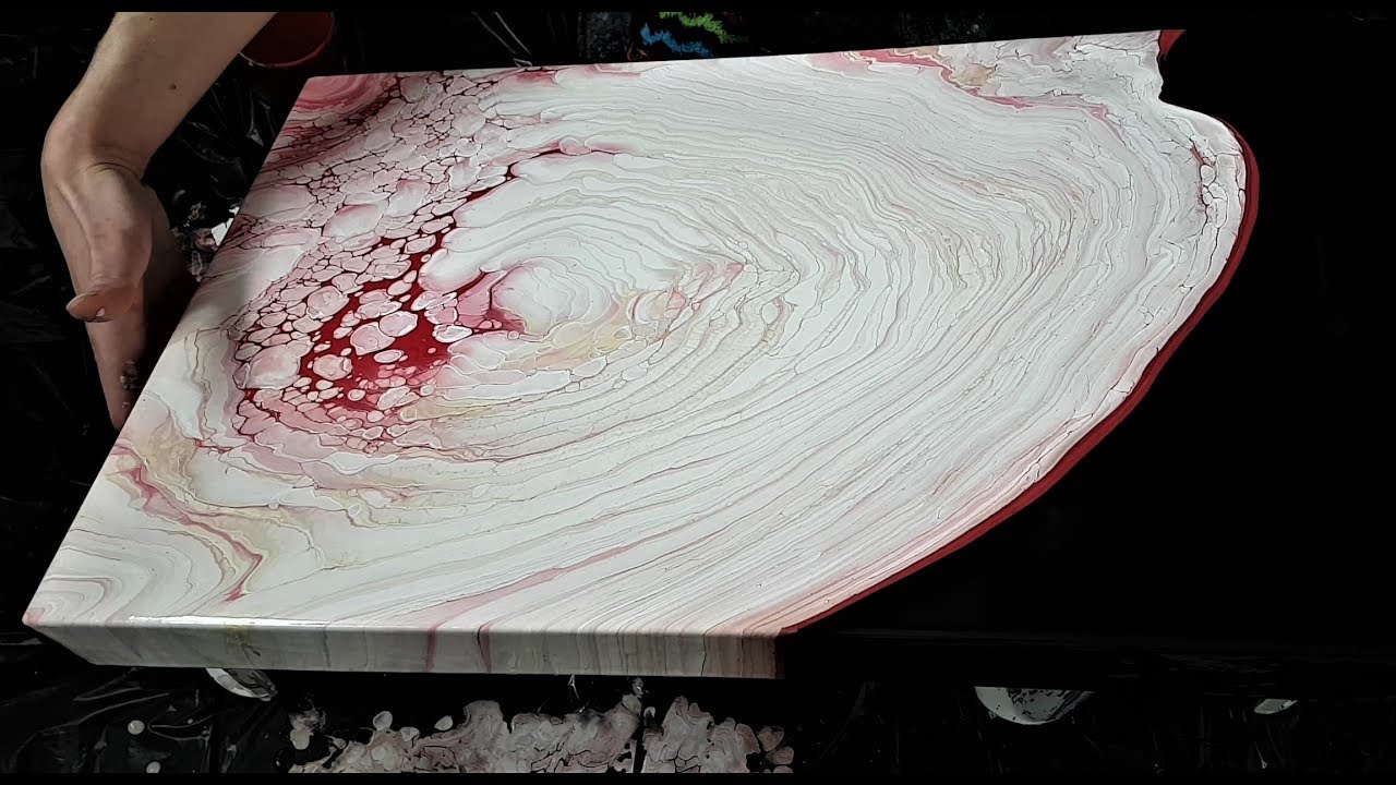 SUPER Cloudy Effect + Negative Space - Fluid Painting