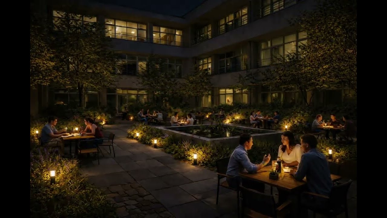 Modern Avlu Tasarımı I Yüksek Peyzaj Mimarı İlke TİMUR I AI Visualizaton