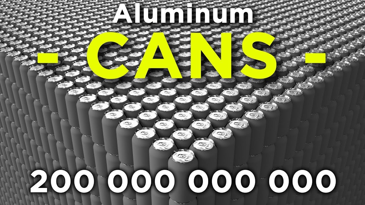 🔰 How many CANS are consumed per year? | 3D animation 🔰