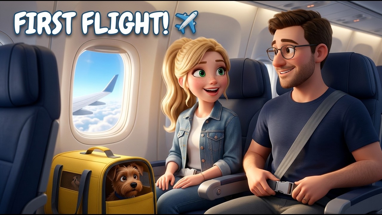 A Family Trip by Plane ✈️ | Slow English Story For Listening (Level A2)