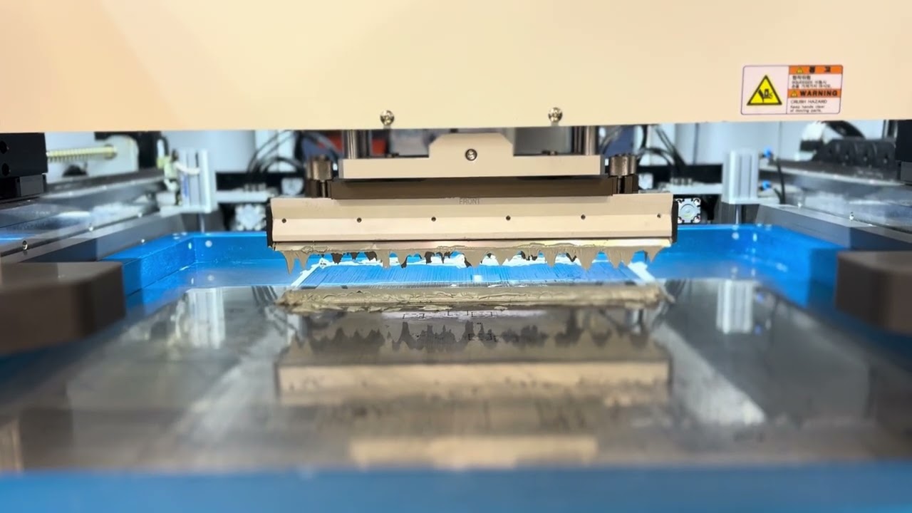The PCB Assembly Process at Camptech Circuits - Screen Printing