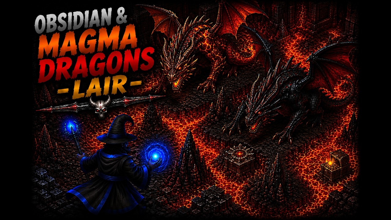 Medivia Online | 440 Mage & 430 Knight WRECKS Dragons