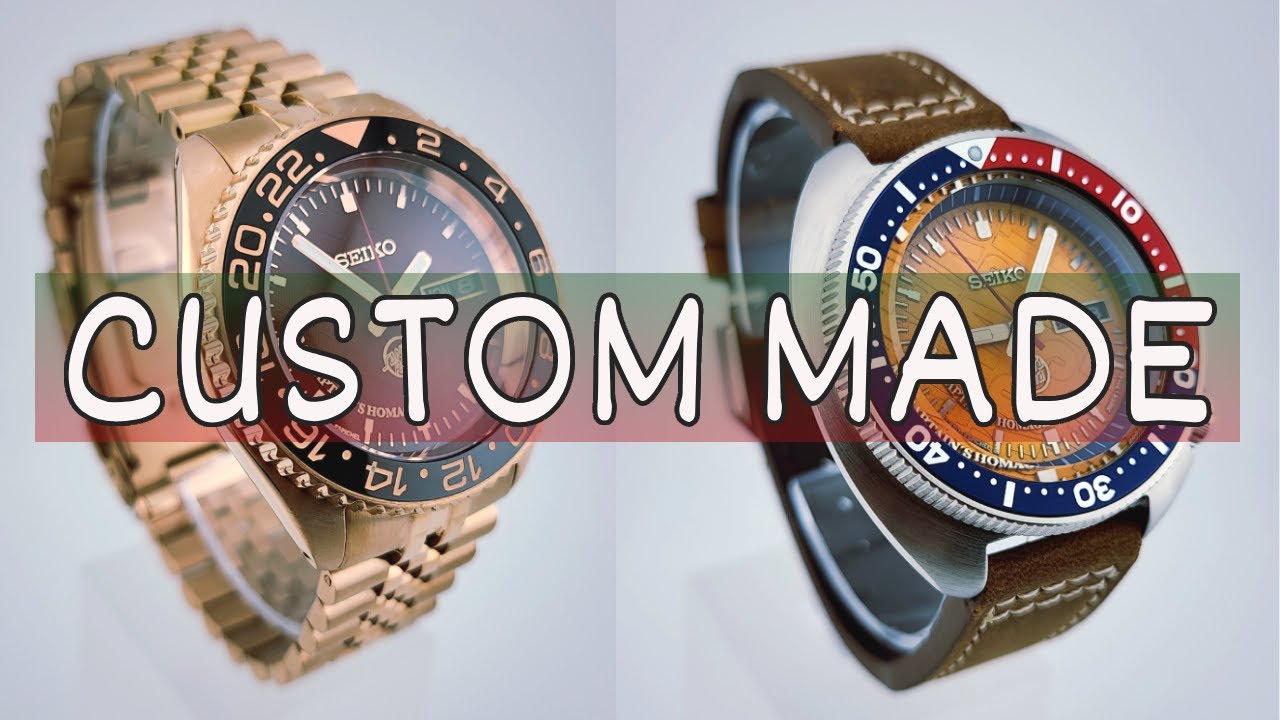 Seiko NH36 Custom Build | Создание уникальных часов