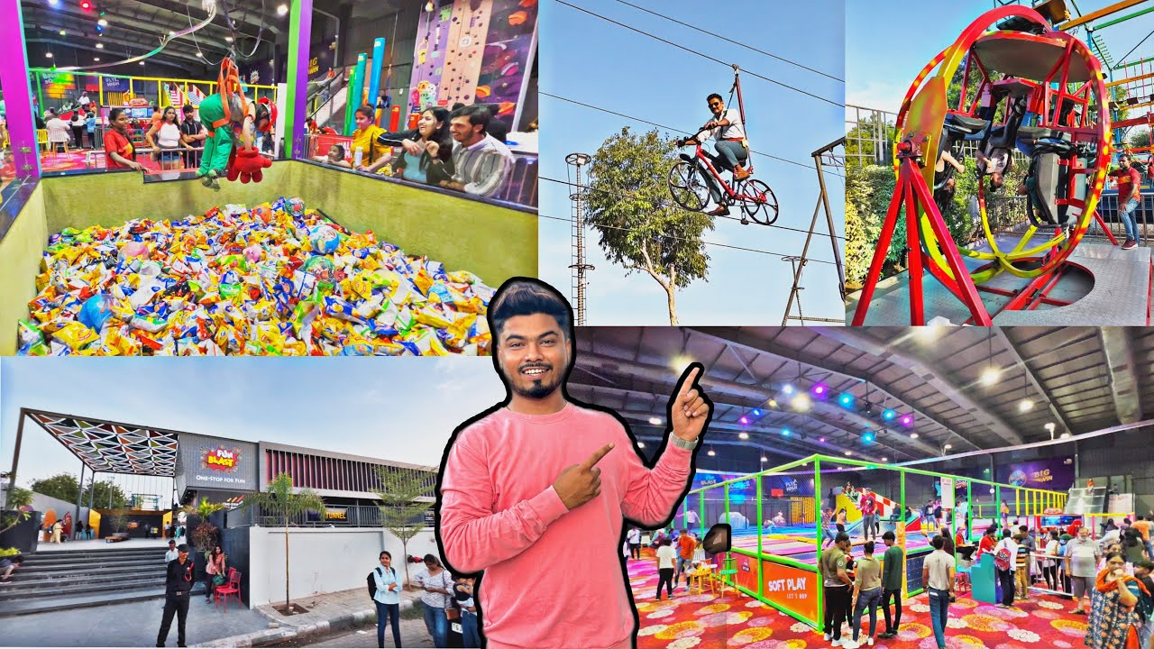 Biggest Fun park in Gujarat | Ahmedabad Fun blast | 100+ games | New gaming experience | @SezuUniverse