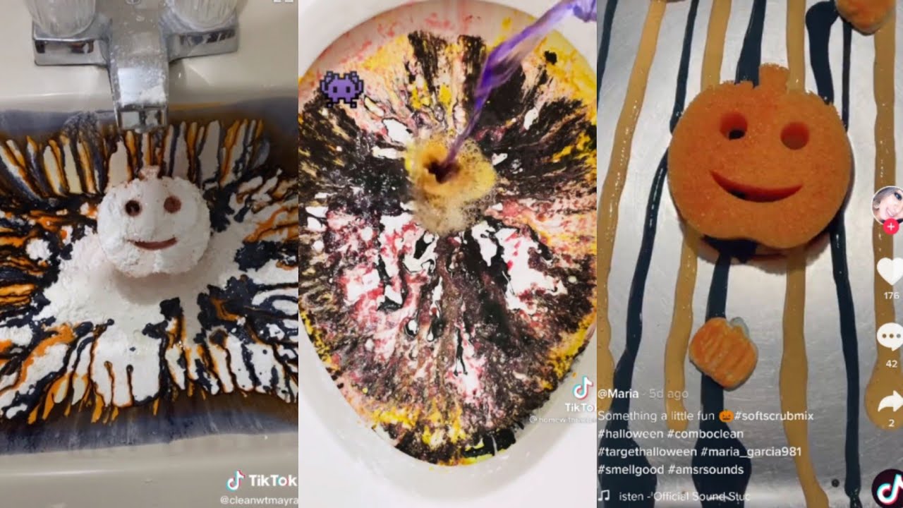 Satisfying Halloween Themed Overload Cleaning 